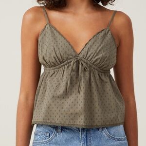 size 2 cotton on tank